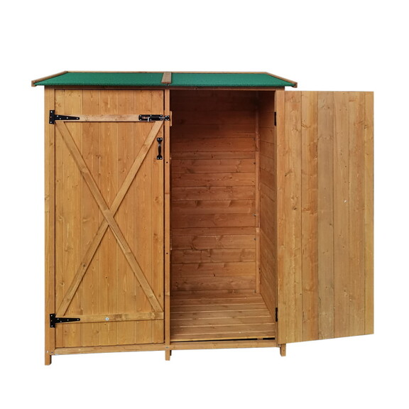 XWT011 WOODENSHED Natural for backyard garden big ...
