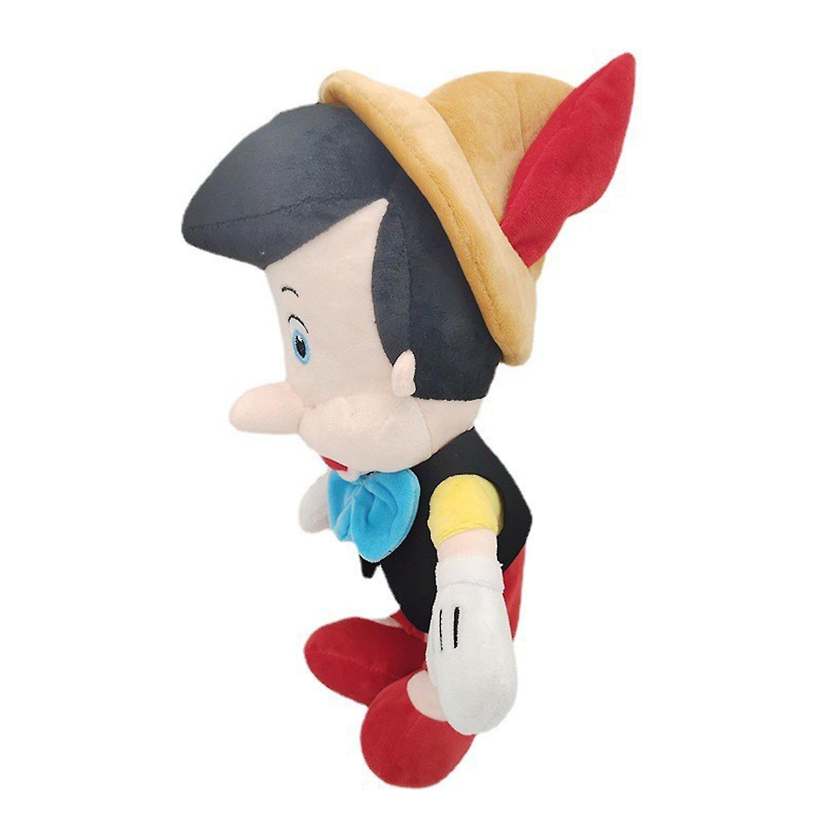 New Pinocchio Plush 13.77in Boy Pinocchio Plushies Toy For Movie Fans Gift，cute Stuffed Figure Doll For Kids