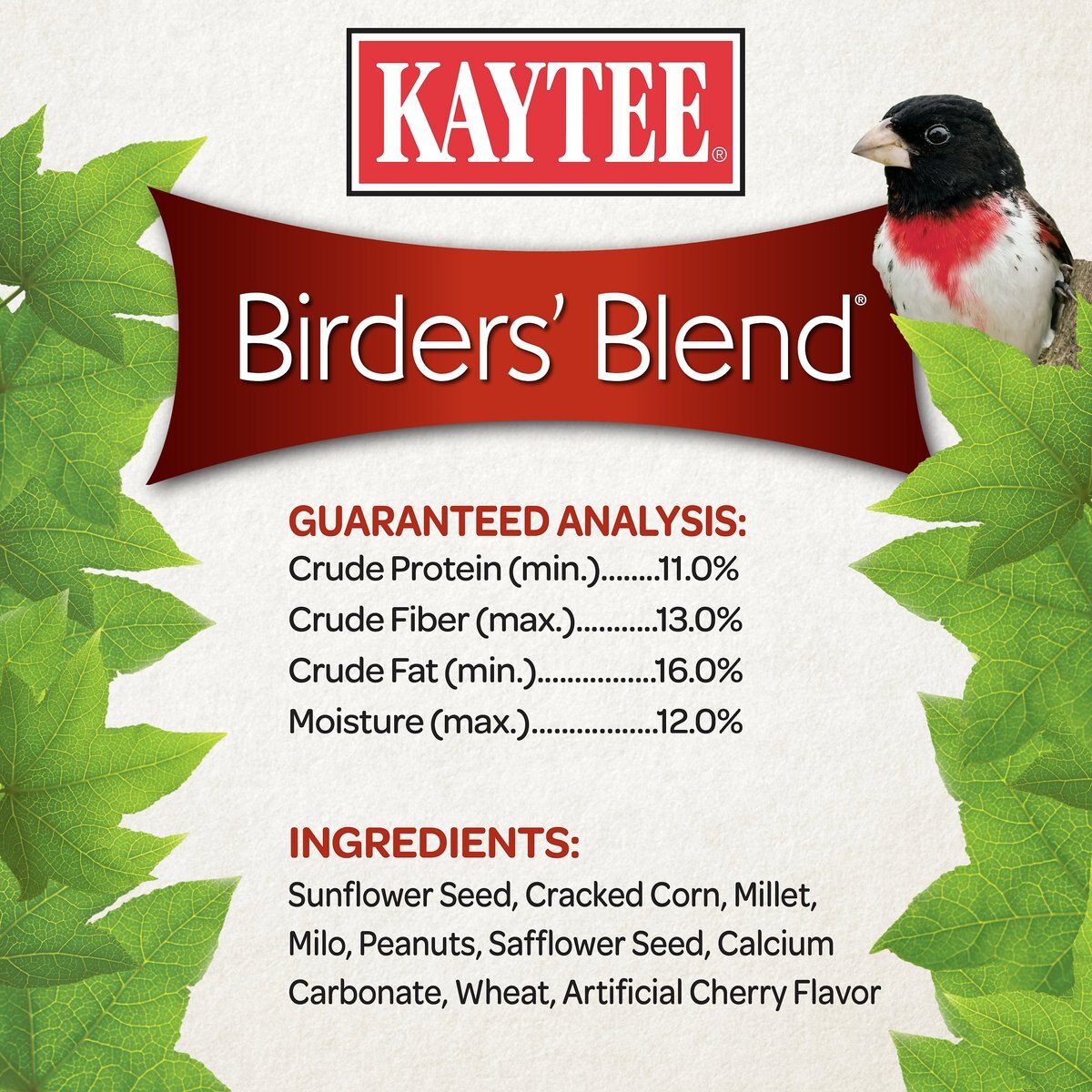 Kaytee Birders Blend Wild Bird Food