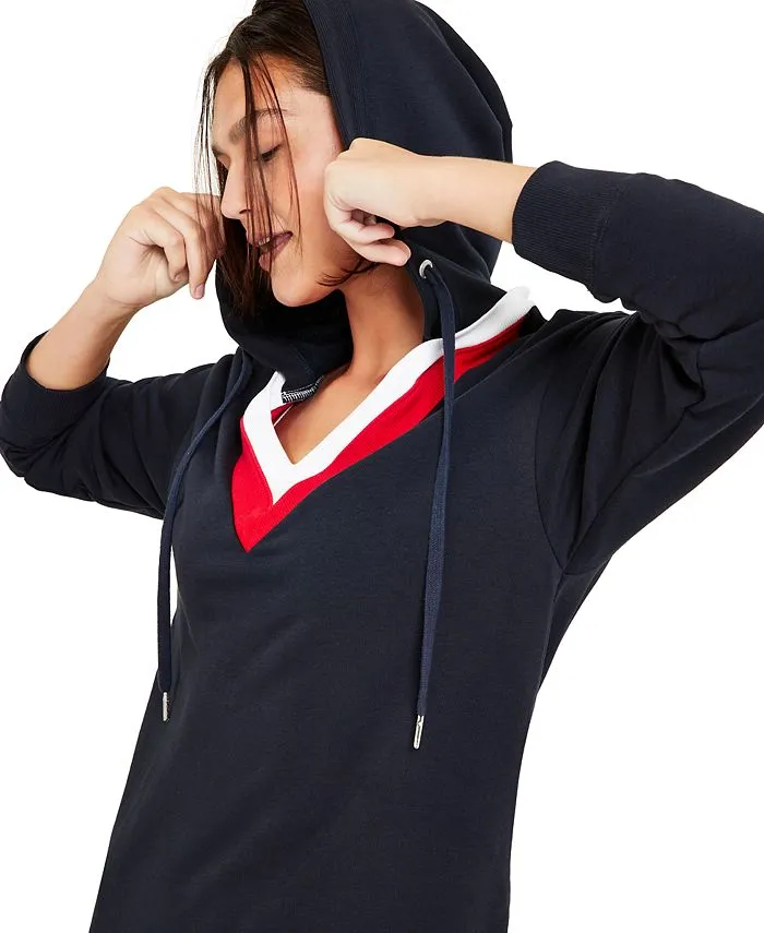 Women's Hooded Sweatshirt Dress