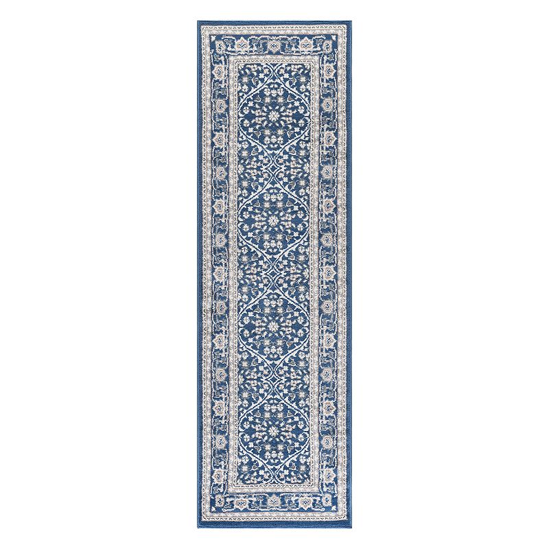 KHL Rugs Beauregard Traditional Framed Floral Rug