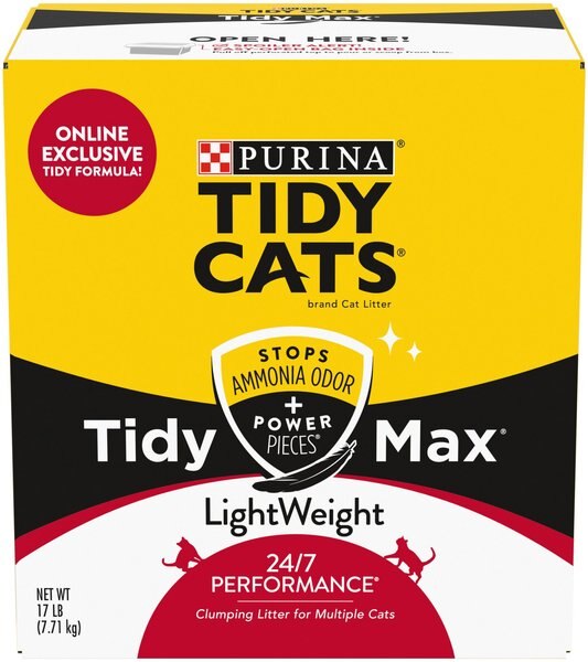 Tidy Max Lightweight 24/7 Performance Clumping Clay Cat Litter