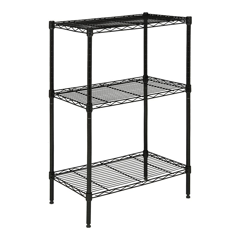 Safavieh Sierra Mini 3-Tier Chrome Wire Shelf