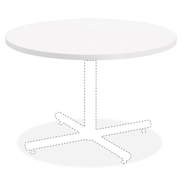 Lorell Hospitality White Laminate Round Tabletop