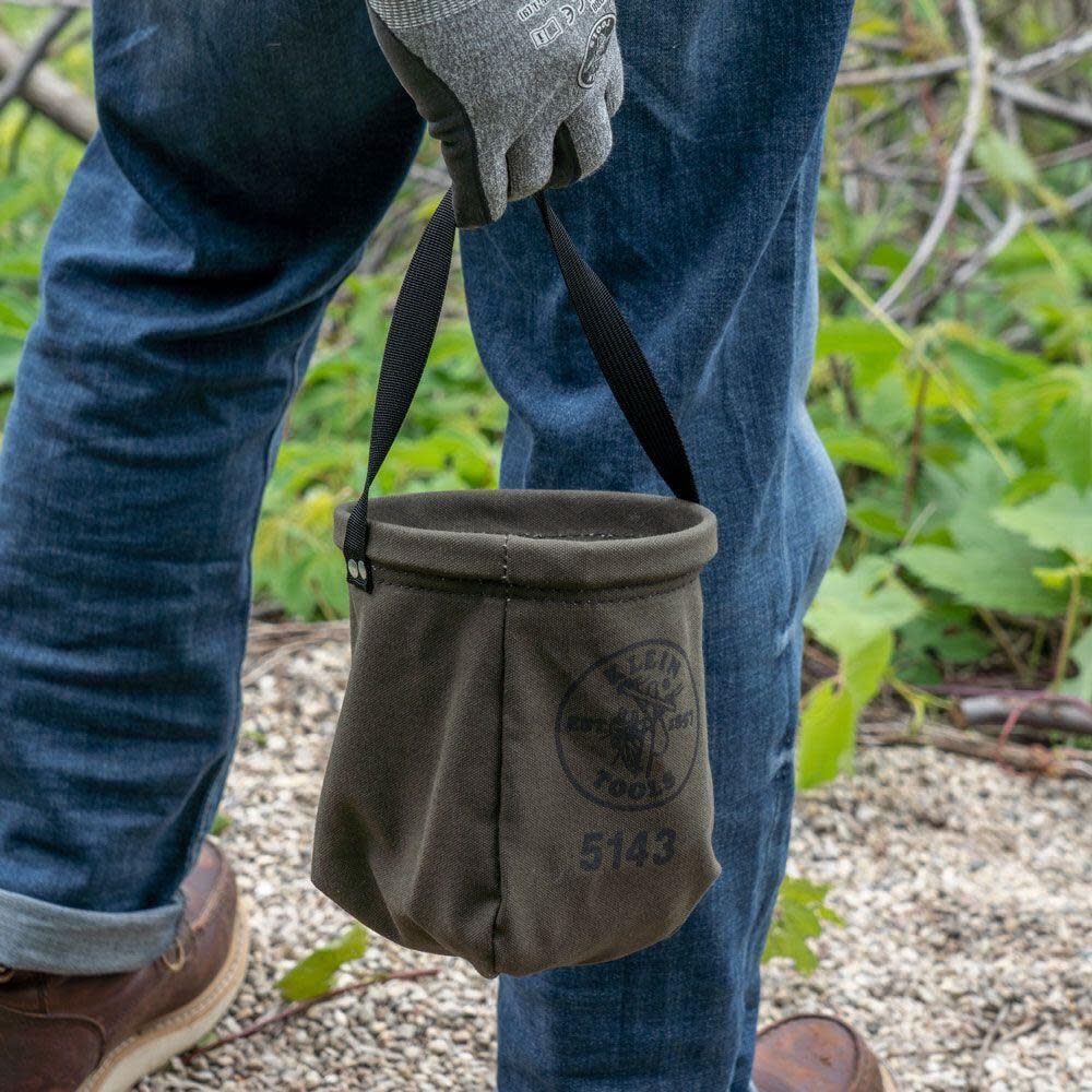 Klein Tools Canvas Tapered-Bottom Bag 5143 from Klein Tools