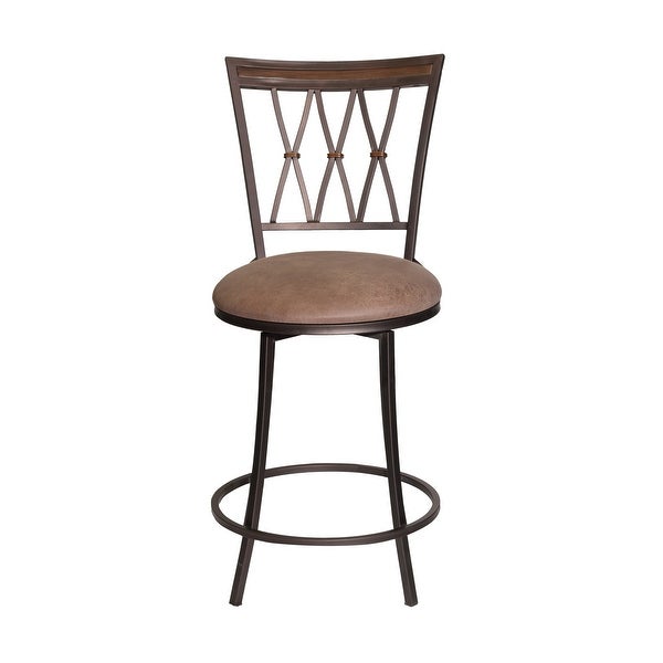 Copper Grove Simon Commercial Grade Swivel Bar Stool