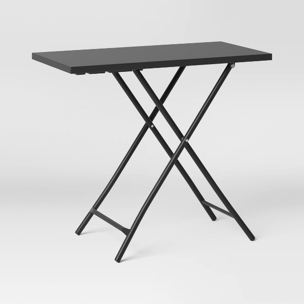 Steel Rectangle Multi tier Outdoor Folding Accent Table