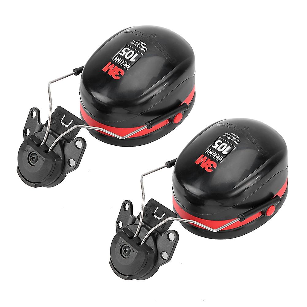 27db Sound Noise Reduction Tilted Ear Muffs Defenders Safety Hearing Protection Helmet Mounted