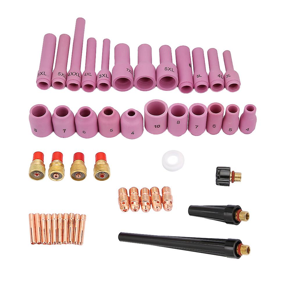 46pcs/set Wp-9/20/25 Series Tig Welding Torch Consumables Accessories