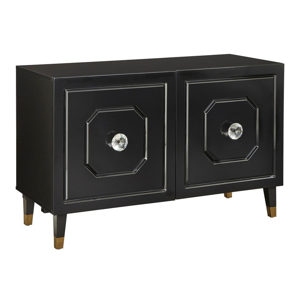 angelo:HOME TV Console/Buffet Cabinet - Jaslene (black)