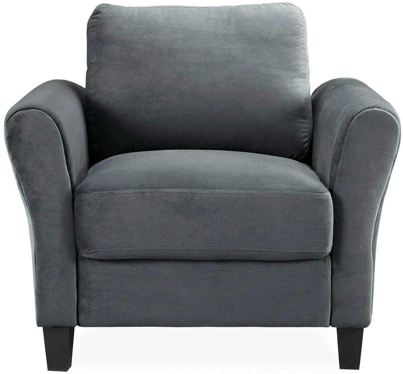 Milani Dark Gray Contemporary Chair