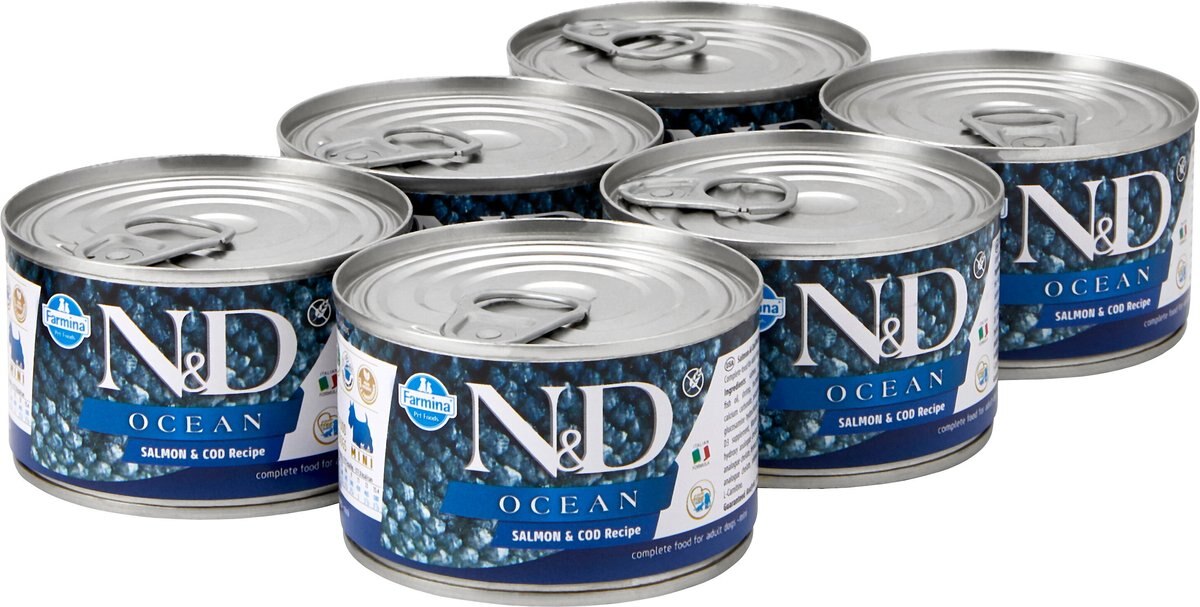 Farmina Natural and Delicious Ocean Salmon and Cod Canned Dog Food