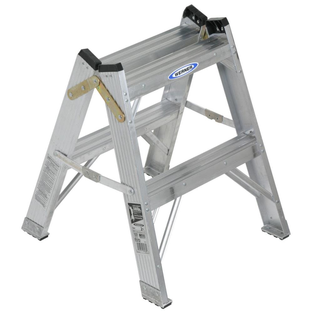 2 Ft. Type IA Aluminum Twin Step Ladder