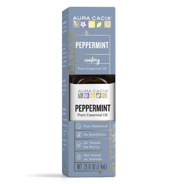 Peppermint Essential Oil Single Aura Cacia