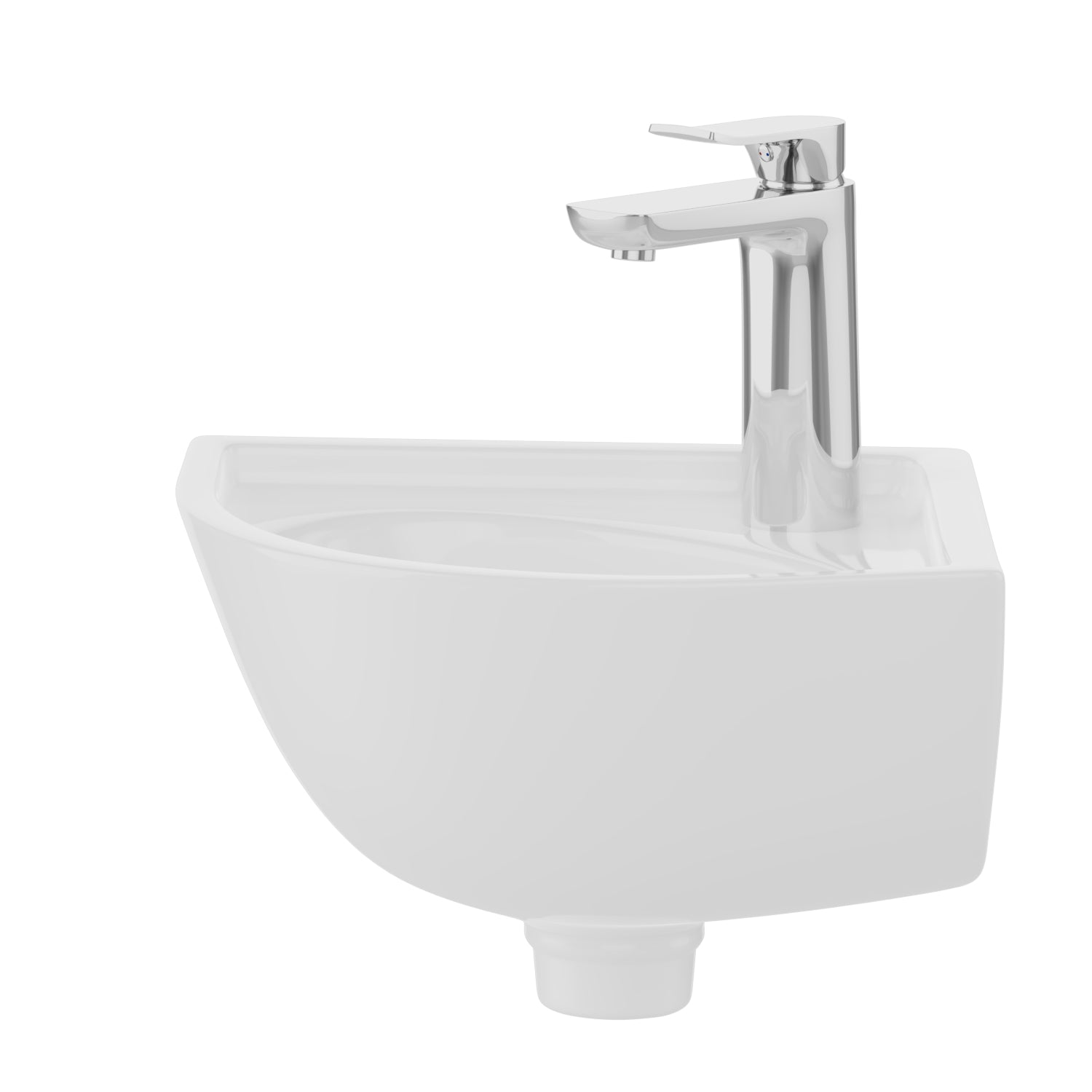 Petite Corner Wall-Hung Basin