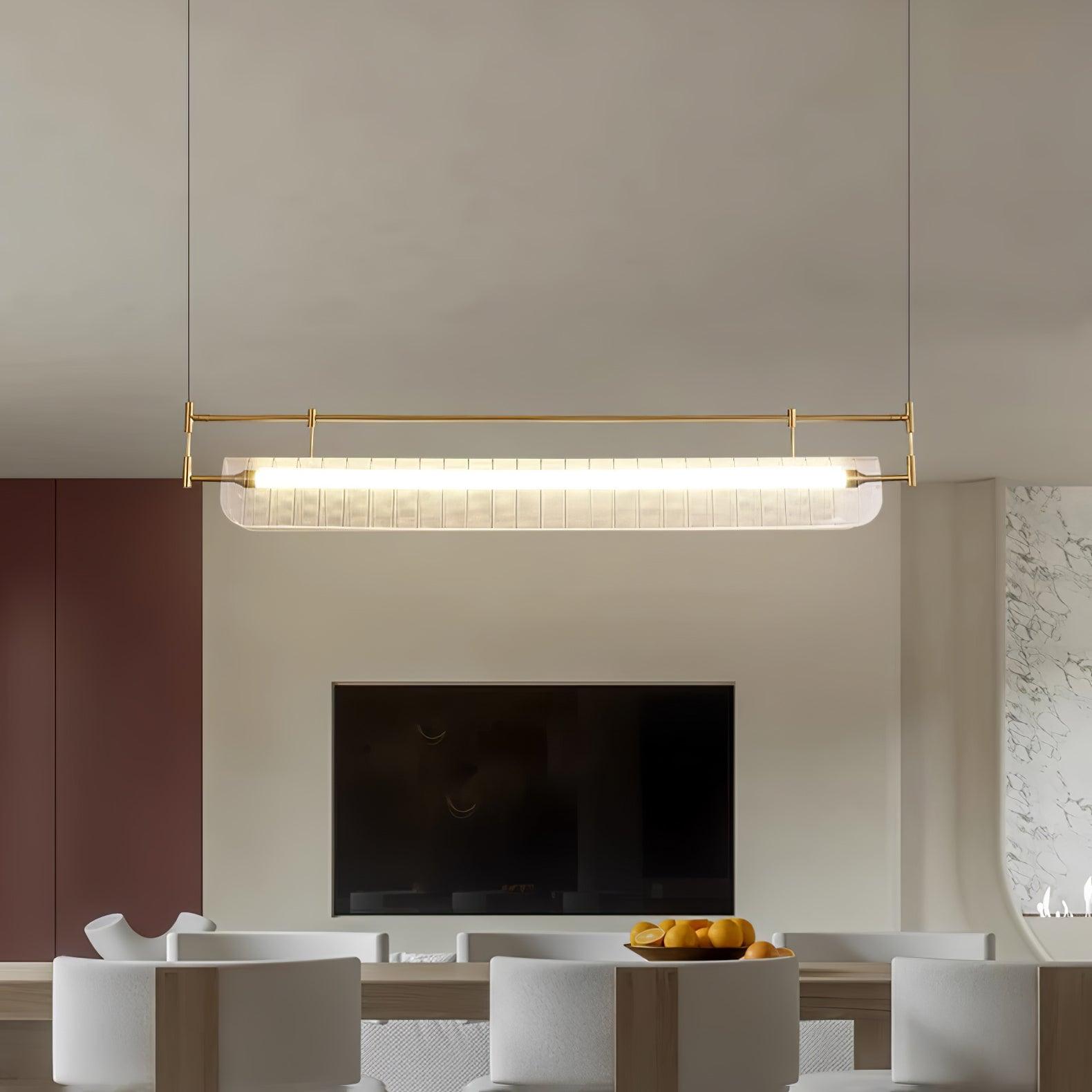 Linear Strip Chandelier