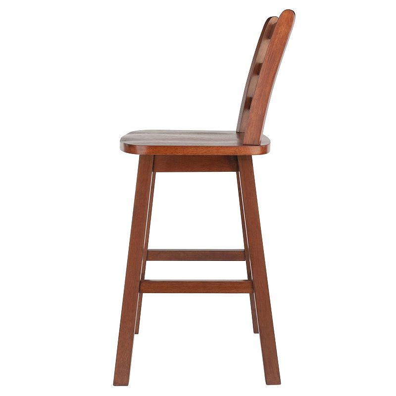 Winsome Scalera Ladder Back Counter Stool