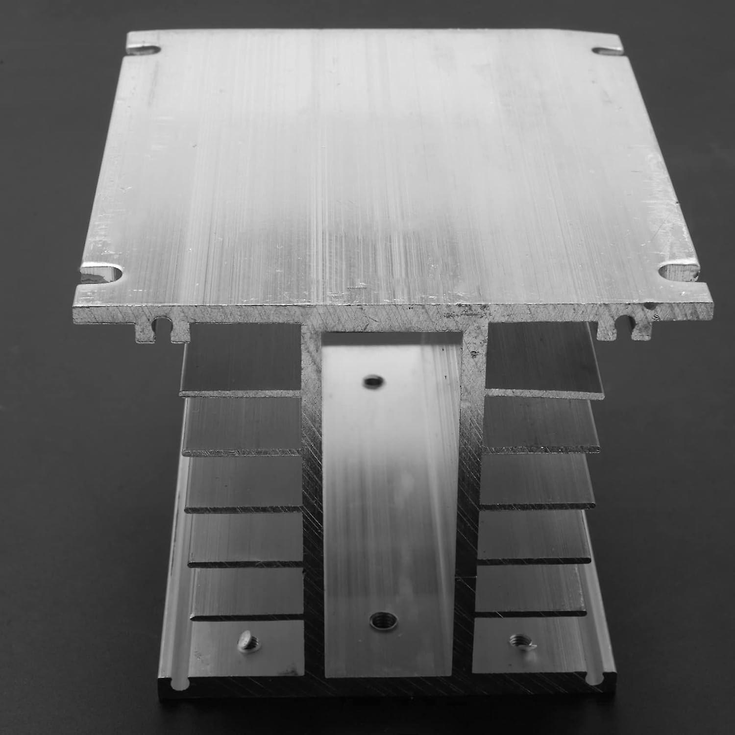 Aluminum Heatsink for Solid State Relay 80X110X100mm - 3 Phase