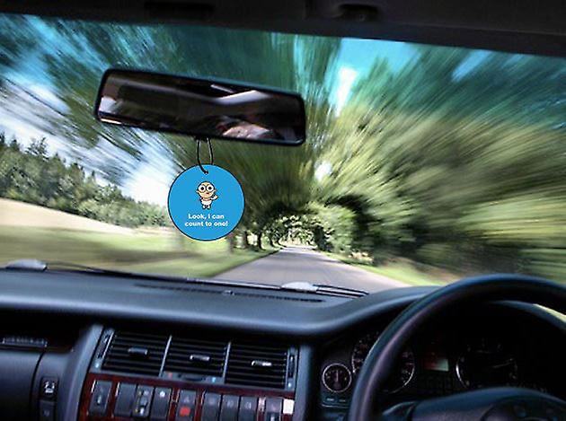 Look， I Can Count To One Car Air Freshener