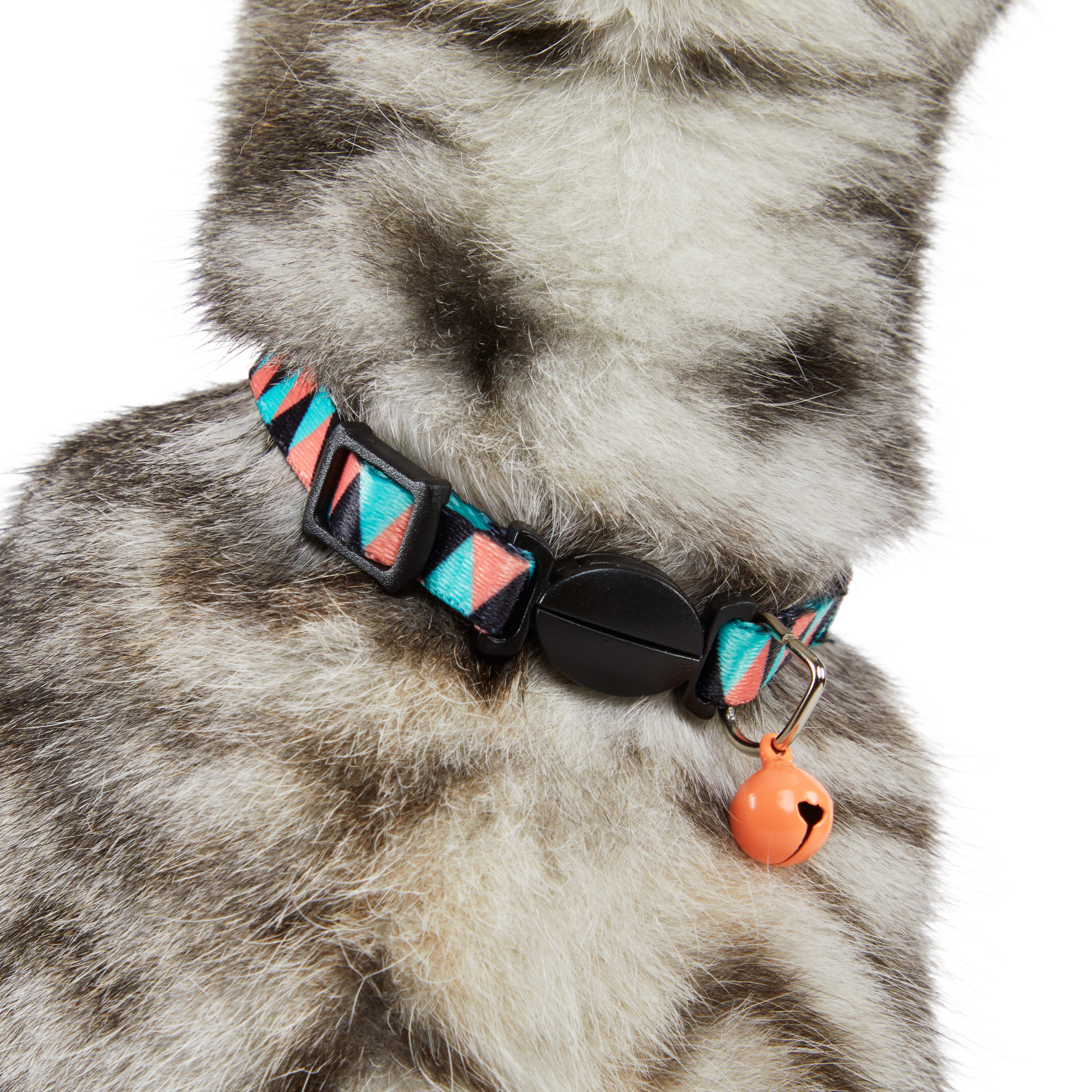 YOULY Triangle Pattern Breakaway Kitten Collar