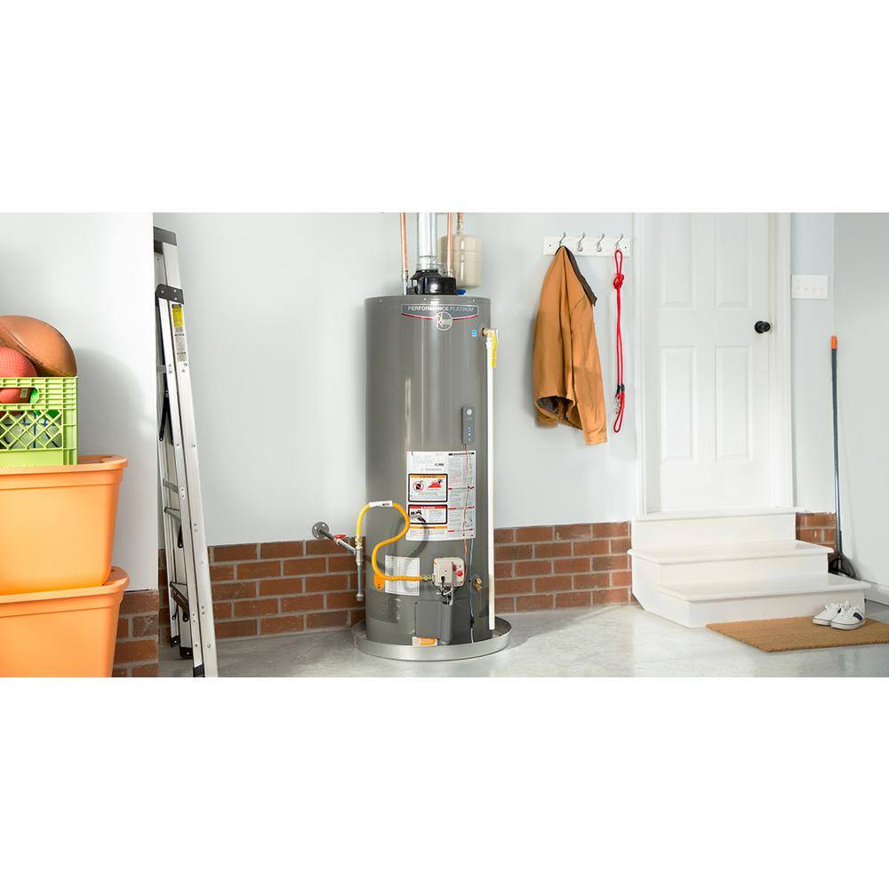 Rheem Performance Platinum 50 Gal. Short 12 Year 40000 BTU Natural Gas Powered Damper Water Heater XG50S12DM40U0