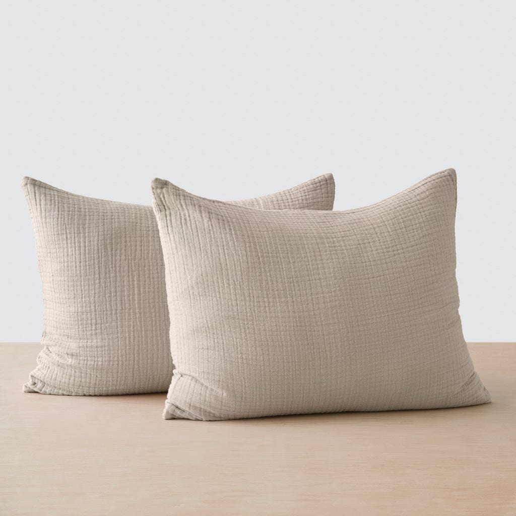 Organic Cotton Gauze Shams