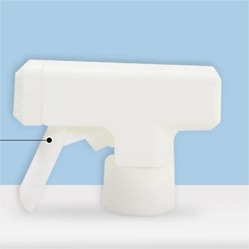 1.0 1.2ml/T  trigger sprayer all plastic 28/410 size environment friendly material made in china