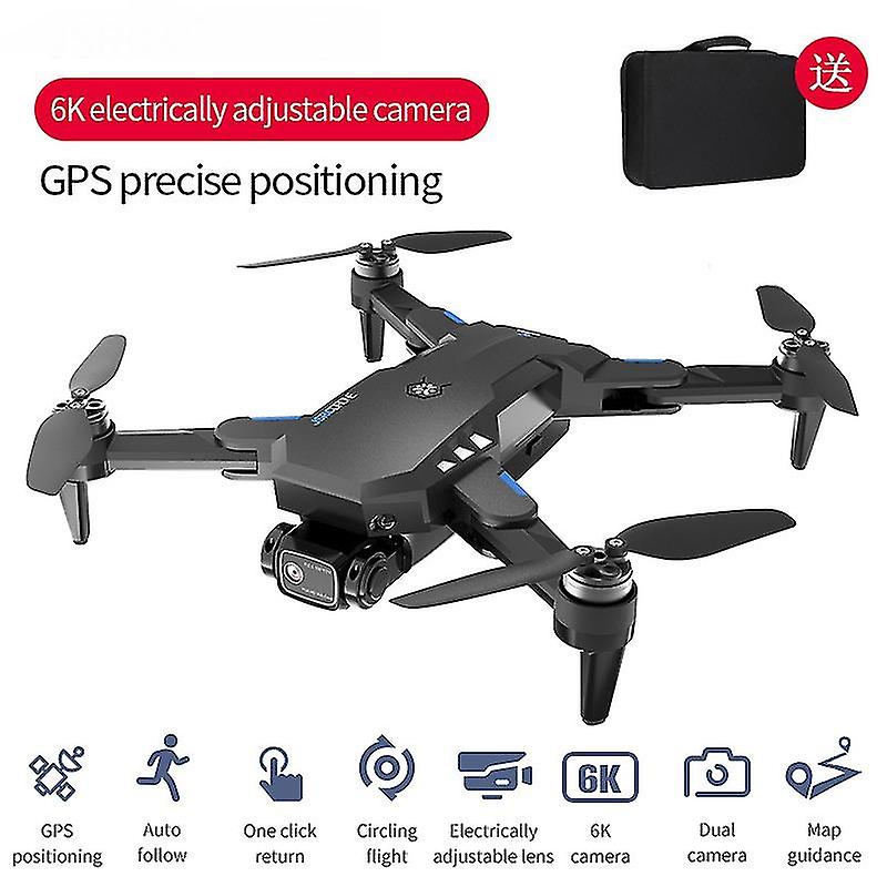 Drone Foldable Gps Drone With Adult 6k Camera， Quadcopter With Brushless Motor， Carrying Bag