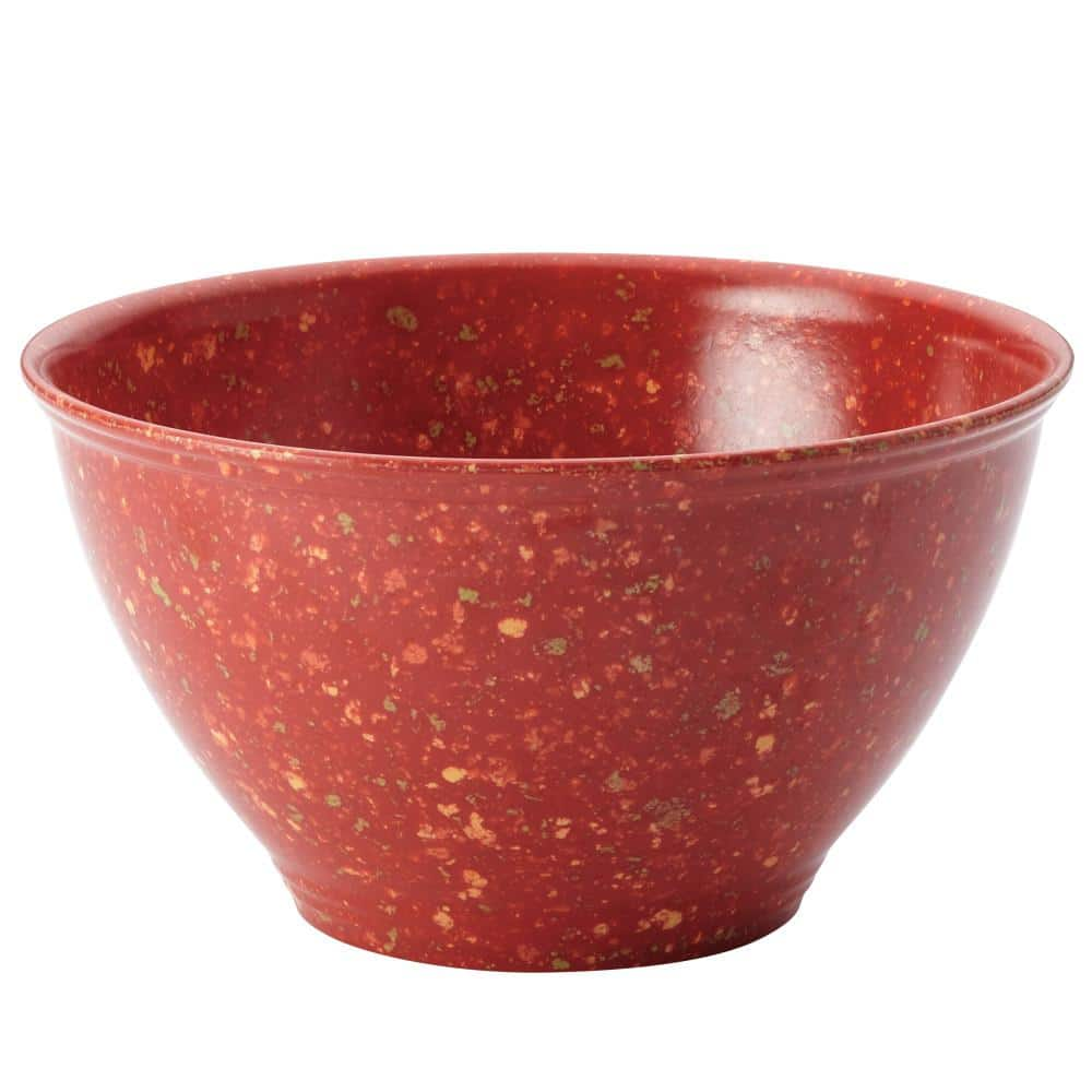 Rachael Ray Garbage Bowl with Rubber Base in Red 56603