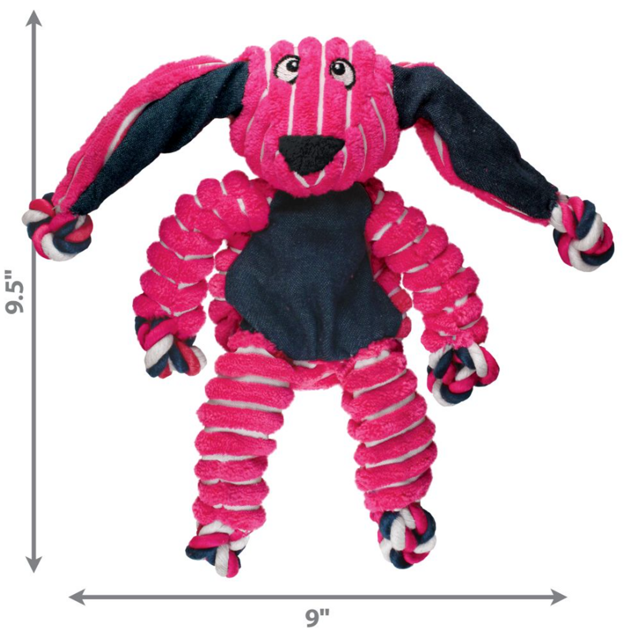 KONG Floppy Knots Bunny Dog Toy