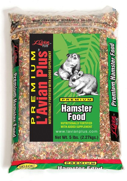 L'Avian Plus Hamster Food， 5-lb bag