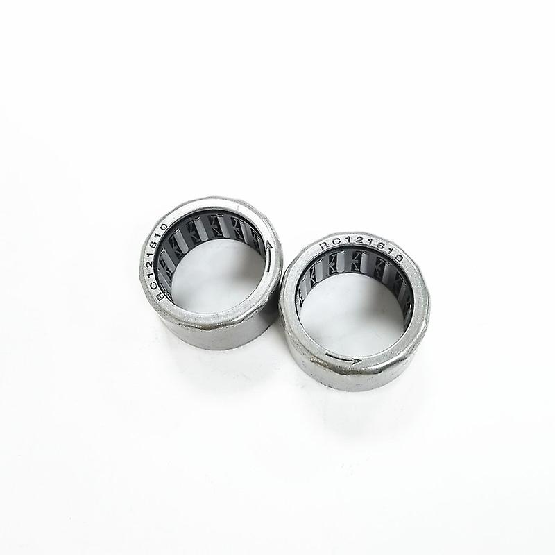 Rc121610 Inch Size One Way Drawn Cup Needle Bearing 19.05*25.4*15.875 Mm ( 2 Pcs ) Cam Clutches Rc 121610 Back Stops Bearings