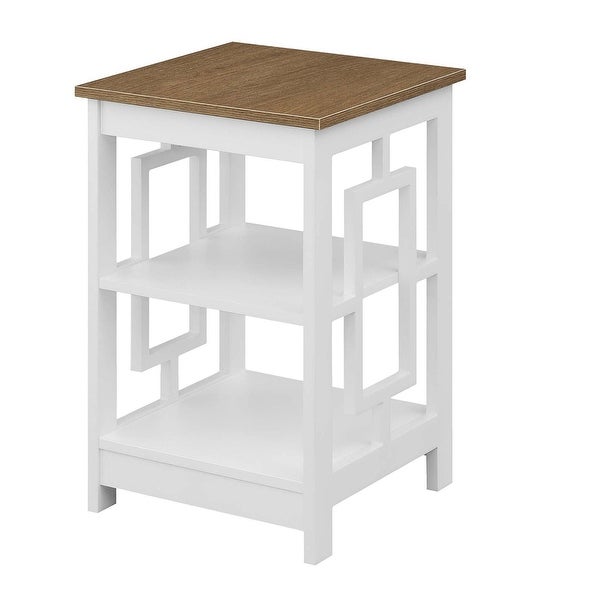 Porch and Den Woodmere Contemporary Square End Table