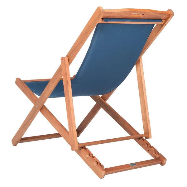 SAFAVIEH Outdoor Living Loren Foldable Sling Chair (Set of 2)