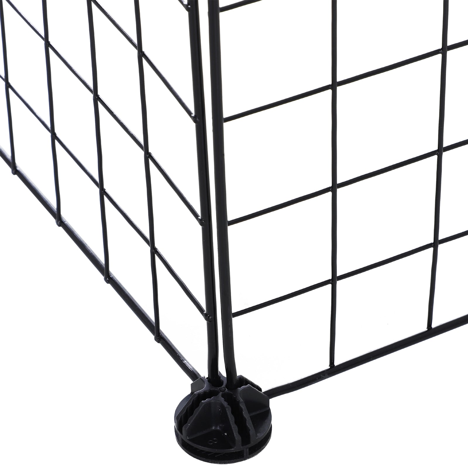 Pawhut 36 Panel Pet Playpen Small Animal Cage Metal Wire Indoor Outdoor Portable