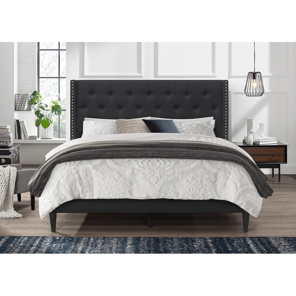 Herman Upholstered Platform Bed