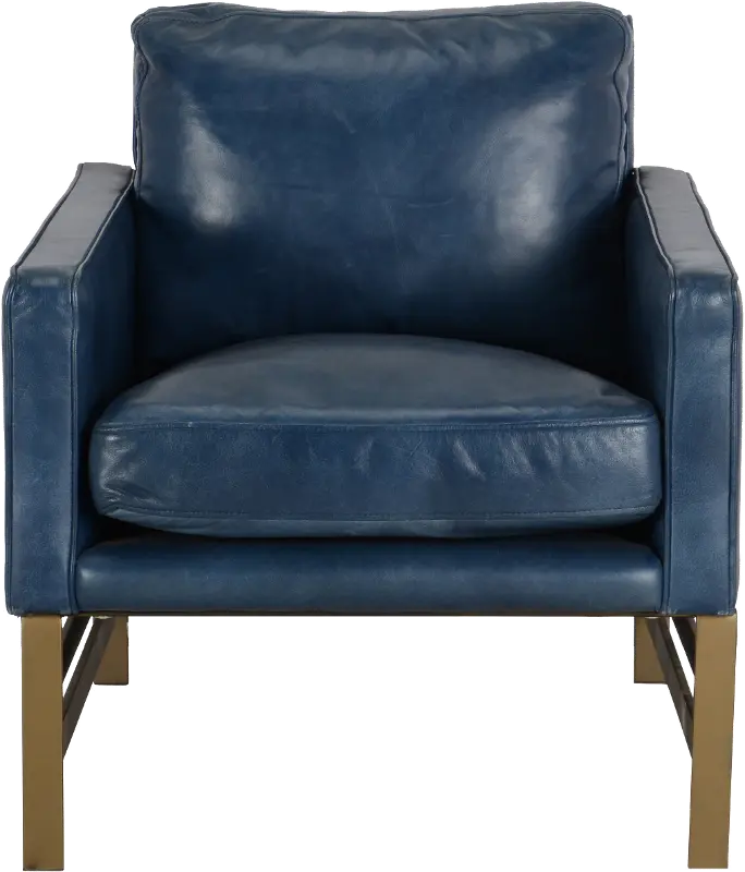 Chazzie Blue Accent Chair