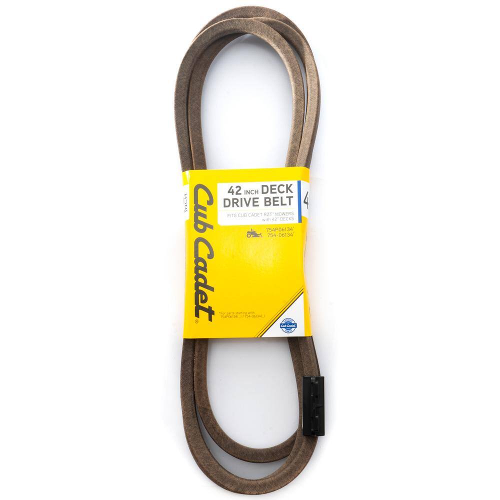 Cub Cadet Original Equipment Deck Drive Belt for Select 42 in. Zero Turn Lawn Mowers OE# 754P06134 490-501-C081