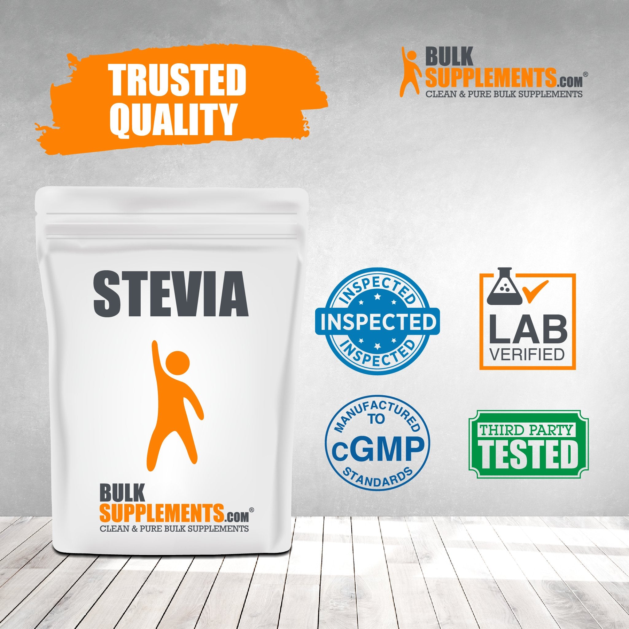 BulkSupplements.com Stevia Powder - Keto Sweetener - Sugar Substitutes - Zero Calorie Sweetener - Stevia Sweetener - Stevia Extract Powder (100 Grams - 3.5 oz)