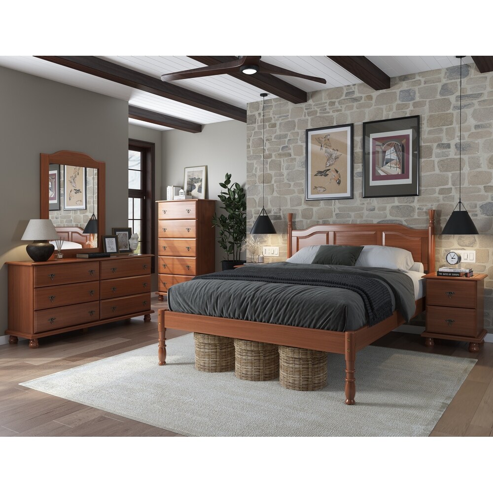 Palace Imports 100% Solid Wood Kyle Platform Bed