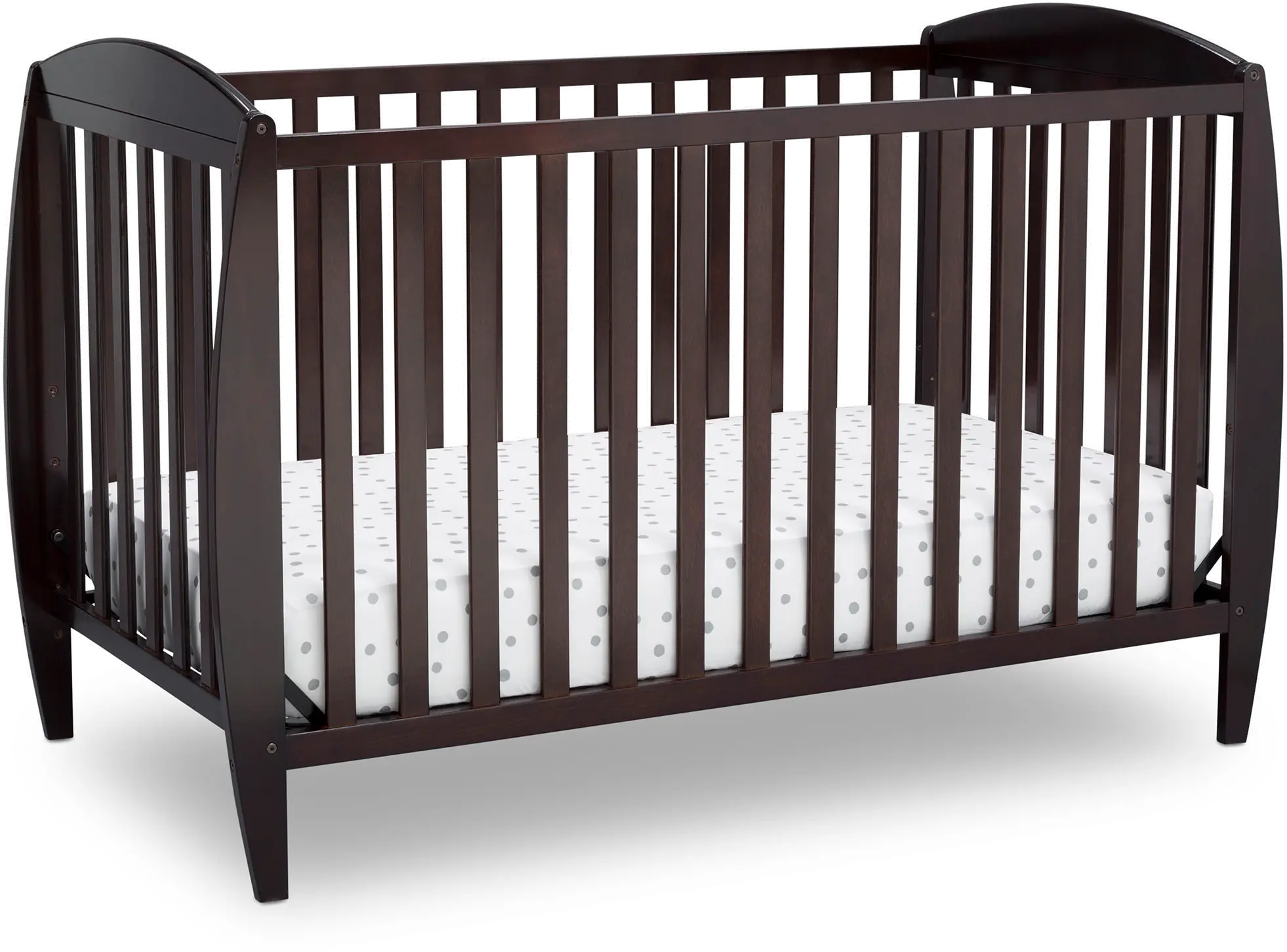 Taylor Dark Brown 4-in-1 Convertible Crib