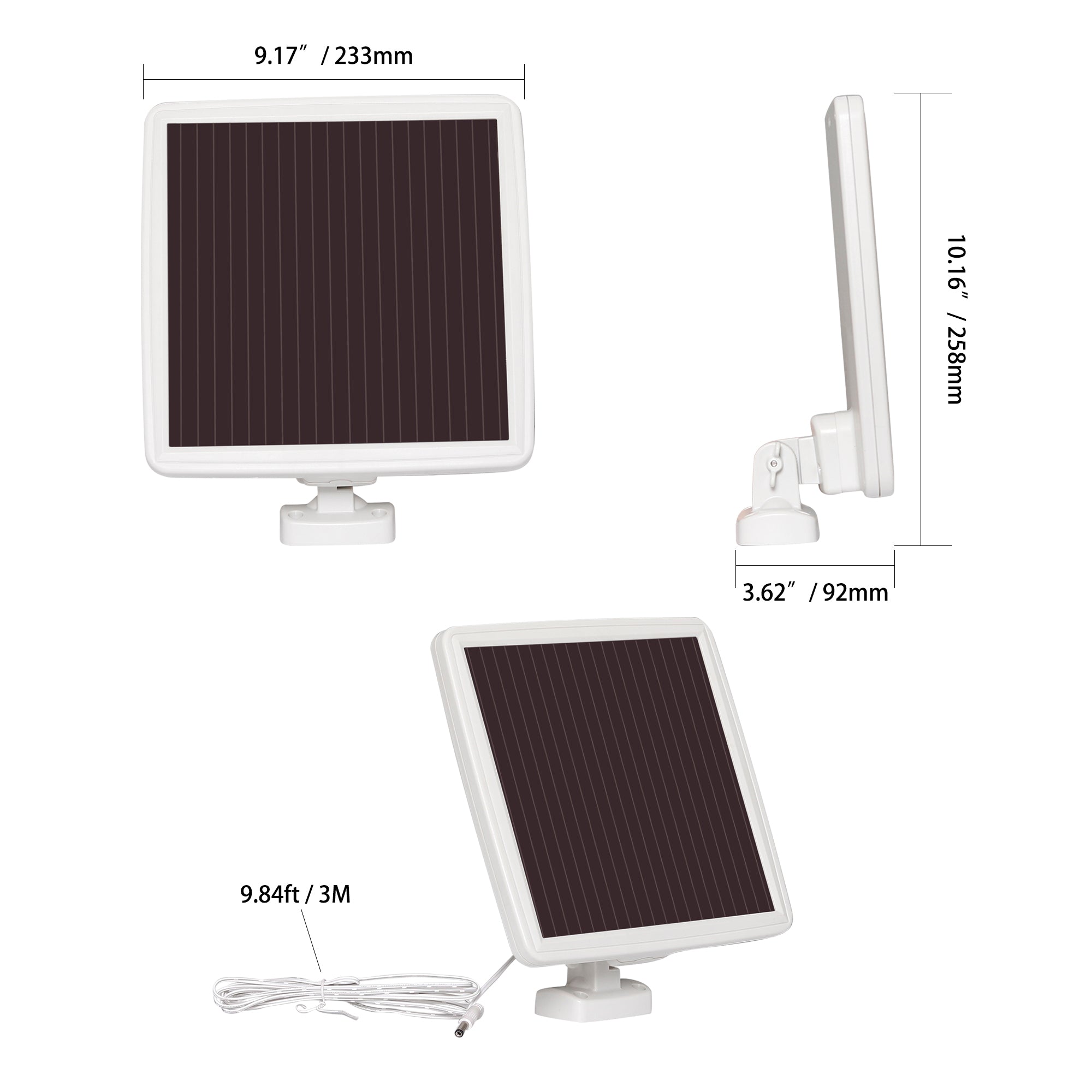 Westinghouse 1500 Lumen Aluminum Solar Security Light - Motion Activated