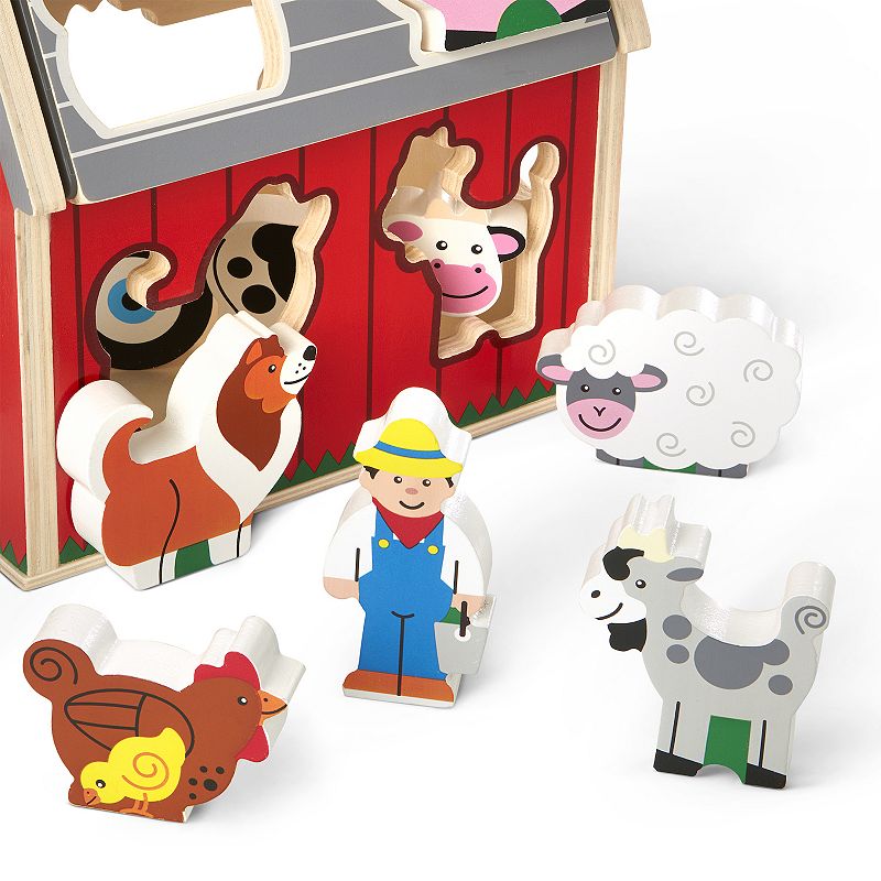 Melissa and Doug Take-Along Sorting Barn