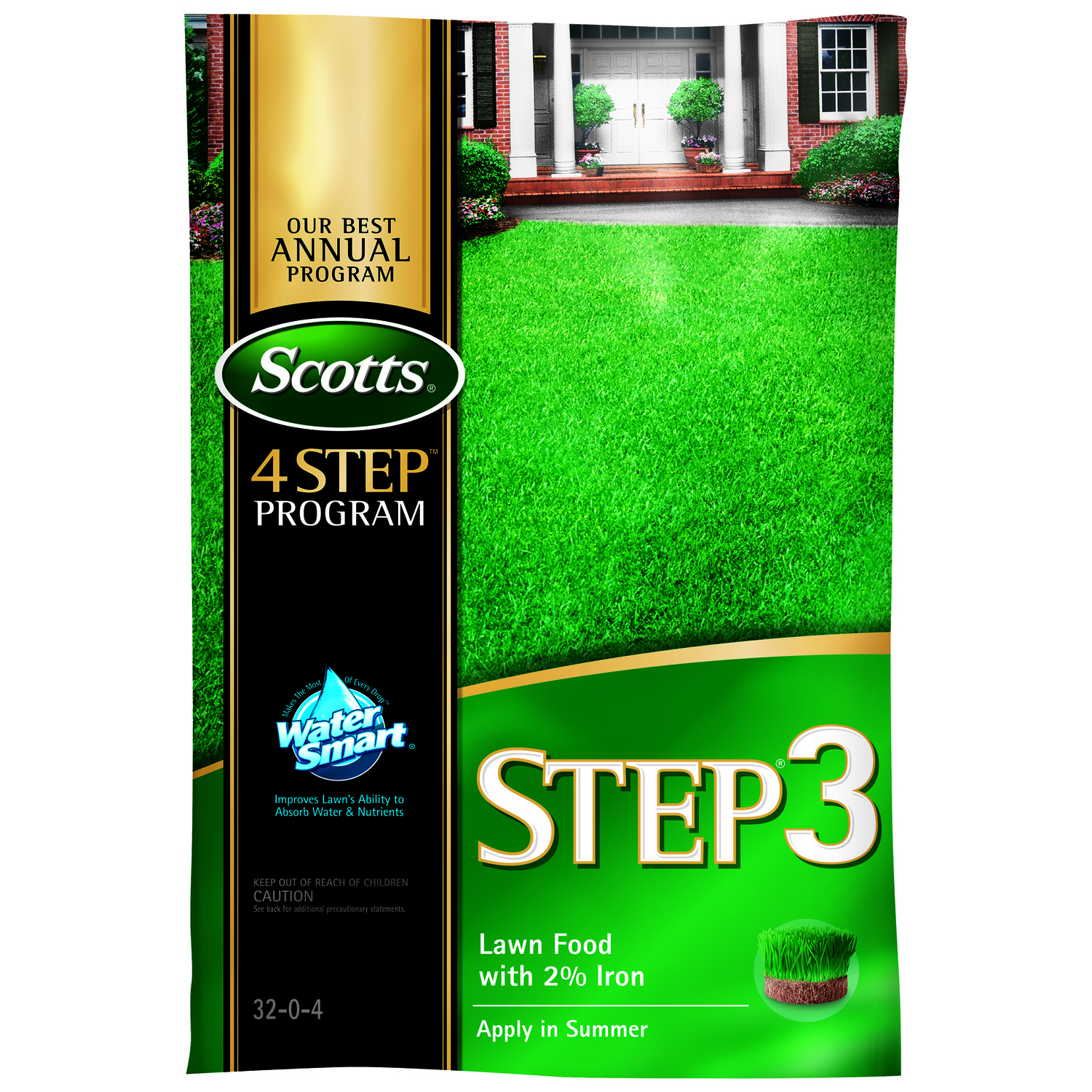 Scotts Step 3 Annual Program Lawn Fertilizer For All Grasses 5000 sq ft