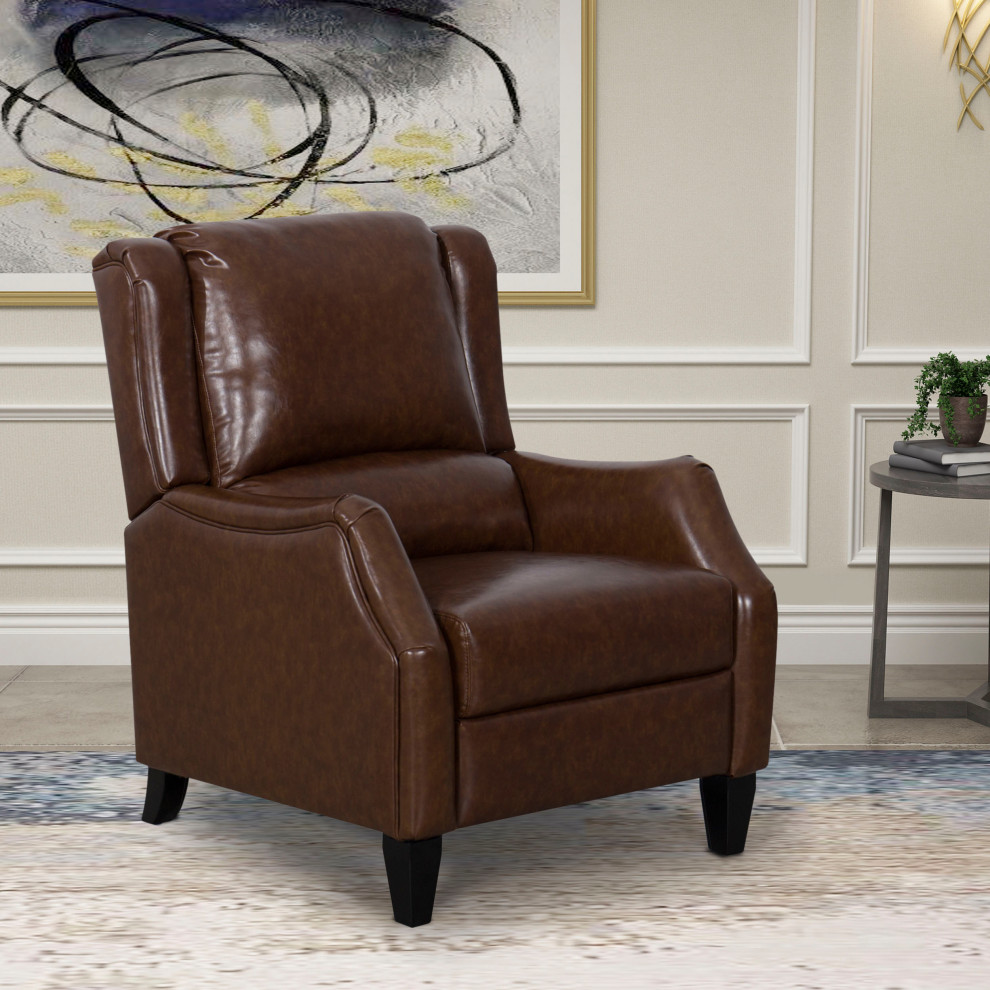 Sherman Pushback Recliner   Traditional   Recliner Chairs   by Abbyson Living  Houzz