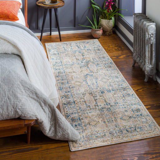 Mirabel Traditional Navy Rug