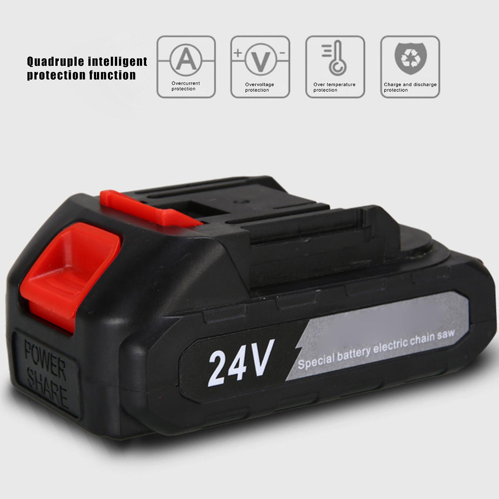 24v 4 Inch Mini Electric Chain Saw Battery-powered Wood Cutter Rechargeable Cordless Small Electric Saw New