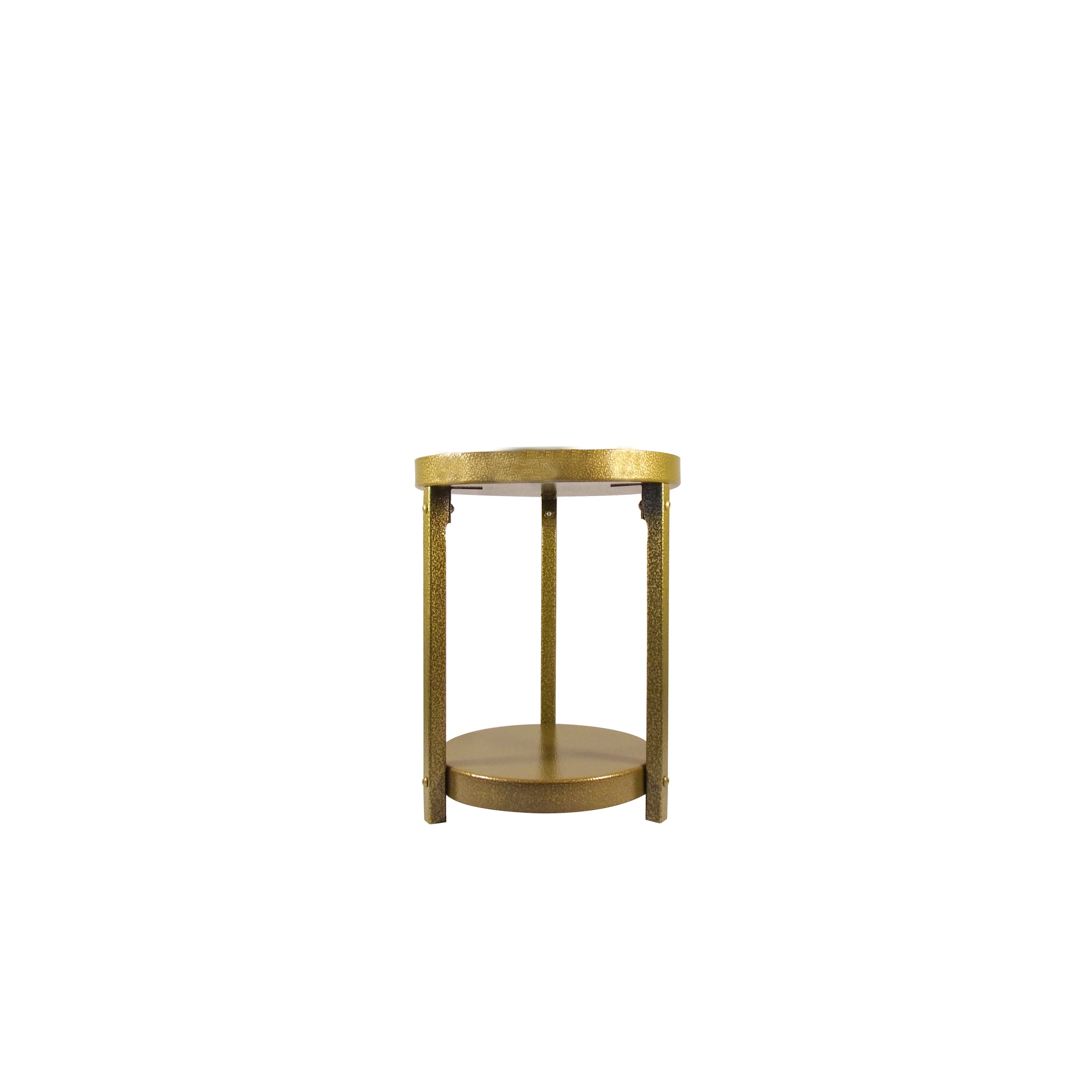 Saffron Fabs Multi-Purpose Metal End/Accent Table