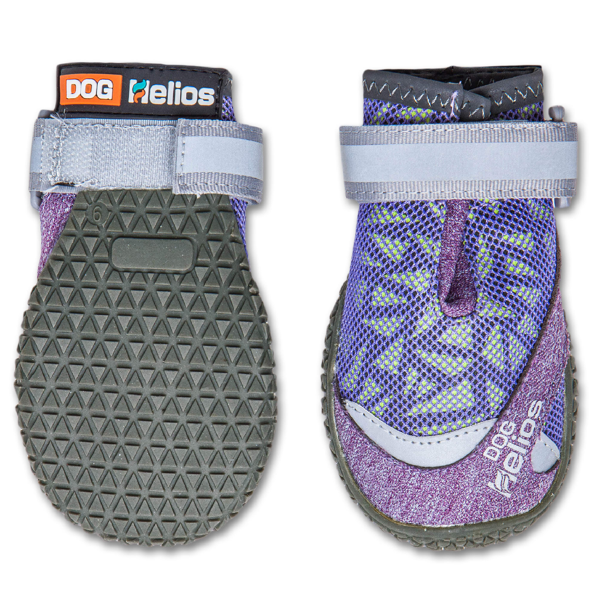 Dog Helios Purple 'Surface' Premium Grip Performance Dog Shoes， X-Small