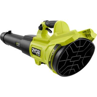 RYOBI 40V HP Brushless Whisper Series 155 MPH 600 CFM Cordless Blower  Leaf VacuumMulcher with 4.0 Ah Battery and Charger RY404130-RY40405BTL